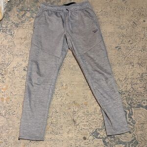 Reebok Men's Heather Gray Joggers
